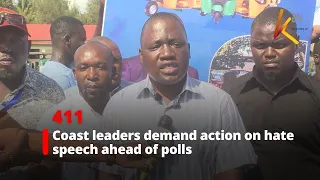 Coast leaders demand action on hate speech ahead of polls