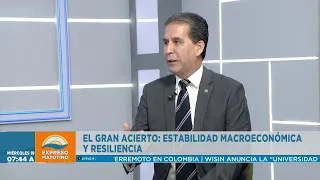 Economist Alejandro Arredondo highlights the strengths and challenges of the Dominican economy
