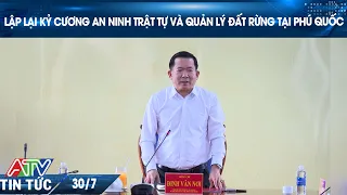 RESTORING ORDER, SECURITY, AND FOREST LAND MANAGEMENT IN PHU QUOC