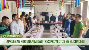 Aprueban por unanimidad tres proyectos en el Concejo de Rionegro