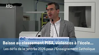 Les défis de la rentrée 2026 pour l'Enseignement Catholique