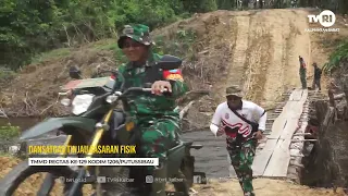 TMMD 129 Task Force Commander Inspects Physical Targets #tvrikalbar #nationunitingmedia