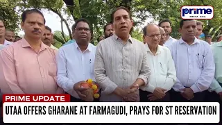UTAA Offers Gharane at Farmagudi, Prays for ST Reservation