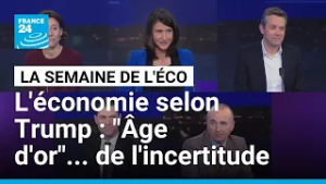 L'économie selon Donald Trump : "Âge d'or"... de l'incertitude • FRANCE 24