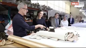 REINA LETIZIA VISITA ELDA MUNICIPIO ALICANTINO REFERENTE EN EL DISEÑO Y FABRICACIÓN DE MODA ESPAÑOLA