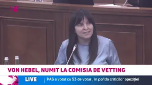 Proiect votat de PAS, cu huiduieli în Parlament: Herman von Hebel va fi membru în Comisia Vetting