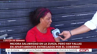 Sanitation improves in La Zurza, but issues persist in government-provided apartments