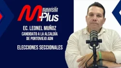 What are Leonel Muñoz's proposals for Portoviejo?