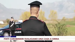 NEWS: Fake Carabinieri officers burglarize a house in Orria.