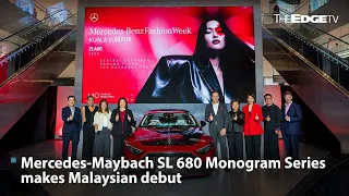 NEWS: Mercedes-Maybach SL 680 Monogram Series debuts at MBFWKL 2026