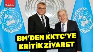 UN Secretary-General Guterres meets with TRNC President Erhürman | Hüseyin Turan