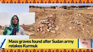 Mass graves found after Sudan army retakes Kurmuk
