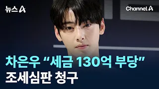 Cha Eun-woo, Accused of Tax Evasion, Files Appeal Against 13 Billion Won Tax Bill / Channel A / N...