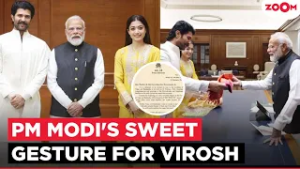 Rashmika Mandanna & Vjiay Deverakonda get a SWEET surprise from PM Modi before their reception