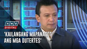 FULL | Trillanes: Alegasyon ukol sa payoffs, ginawa upang i-discredit ang ICC
