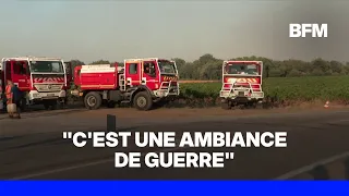 Le maire de Montfort-sur-Argens, dans le Var, raconte comment les flammes ont entouré la commune