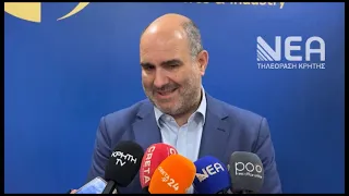 ΣΤΟ ΗΡΑΚΛΕΙΟ Ο ΥΦΥΠΟΥΡΓΟΣ ΟΙΚΟΝΟΜΙΚΩΝ ΔΗΜΗΤΡΗΣ ΜΑΡΚΟΠ