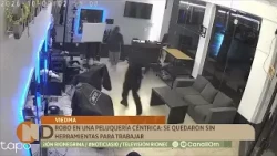 Viedma hair salon robbed and left without work tools