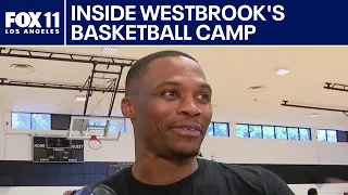 Russell Westbrook hosts free basketball camp in South LA