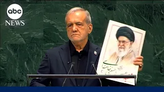 Iran's president says "major atmosphere of mistrust" with US