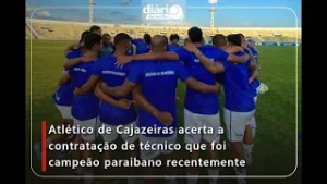 Atlético de Cajazeiras acerta a contratação de técnico que foi campeão paraibano recentemente