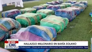 ? ? La Armada Nacional hallan más de una tonelada de marihuana en el Pacífico colombiano.