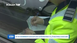 87 de evenimente sesizate de cetățeni prin 112, în ultimele 48 de ore
