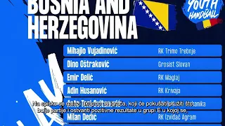 VISOČKI RUKOMETNI BISER, DARIS ISMET ZEČEVIĆ U DRESU RUKOMETNE REPREZENTACIJE BIH