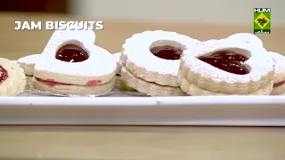 Jam Biscuits Recipe | Buttery, Crispy & Delicious Homemade Jam Cookies | Shireen Anwar | Masala TV