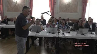 Zasadnutie mestského zastupiteľstva Hlohovec 17. 9. 2026 vystúpenie občanov /zostrih/