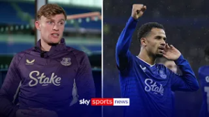 "Everton needed to go to the next level" | Branthwaite aims for Europe ahead of Man Utd test