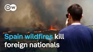 Foreign nationals among victims as Spain battles one of its deadliest wildfires | DW News