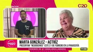 MODO DIRECTO - MARTA GONZÁLEZ - PRESENTAN “NEGOCIEMOS” ESTE 21 DE FEBRERO EN LA PANADERÍA