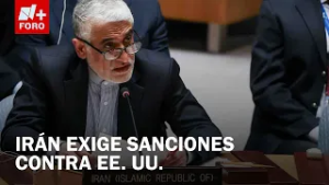 Irán acusa a EE.UU. e Israel de crímenes de guerra ante la ONU