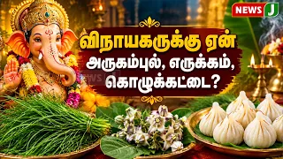 Why do we offer Arugampul, Erukku, and Kozhukkattai to Lord Ganesha? | NewsJ