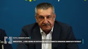 La nivel național nu există un acord politic și o dorință de reorganizare administrativ-teritorială