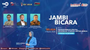JAMBI BICARA (Edisi 3 Maret 2026) | Transformasikan Digital Keuangan Syariah Untuk Semua#TVRIJambi