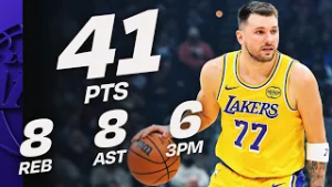 Luka Dončić Puts Up 41/8/8 in Phoenix | February 26, 2026