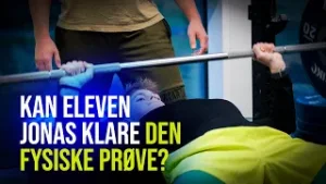Politieleverne (4:10) | Kan eleven Jonas klare den fysiske prøve?