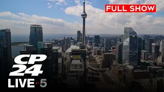 Weekend road closures planned for Toronto | CP24 Live at Five for Aug. 20, 2026