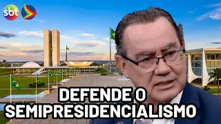 What is the semi-presidentialism system proposed by Augusto Cury?
