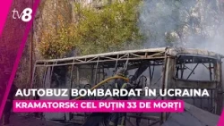 Tragedie în Kramatorsk: Cel puțin 33 de morți după ce o bombă rusească a lovit un autobuz