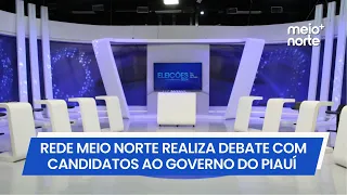 Rede Meio Norte hosts first debate with candidates for Governor of Piauí | Meio Norte