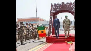 Le Président de la République du Sénégal son excellence Bassirou Diomaye FAYE au Mali