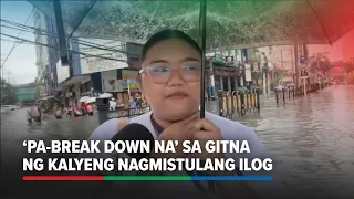 Halos maiyak: Estudyante naabutan ng baha pauwi matapos ang class suspension