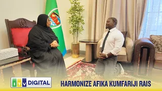 HARMONIZE ALIVYOFIKA KUMFARIJI RAIS DKT. SAMIA VISIWANI ZANZIBAR