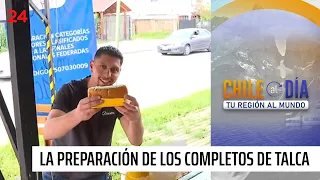 The history and preparation of Talca's "wet" hot dogs | 24 Horas TVN Chile
