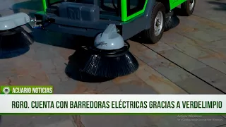 Rionegro now has electric street sweepers thanks to Verdelimpio