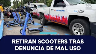 Cuauhtémoc borough removes electric scooters following neighborhood complaints in Roma and Condesa