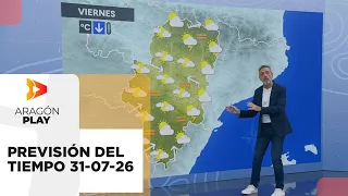 Weather forecast in Aragon, Friday, July 31